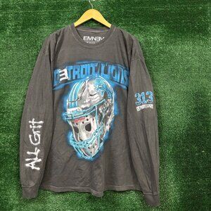 NFL Detroit Lions x Eminem L/S Shirt Size XXL